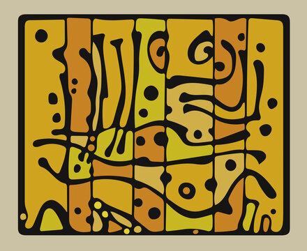 illustration of an background, Afrika Soul
