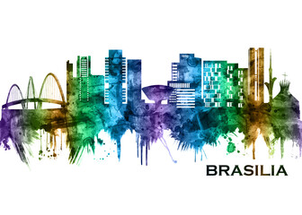 Brasilia Brazil Skyline