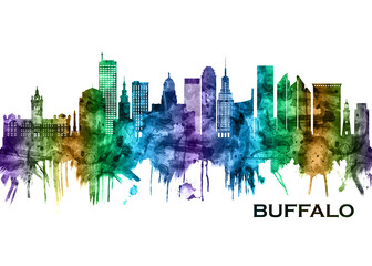 Obraz premium Buffalo New York Skyline