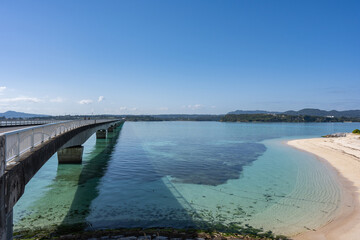 Obraz premium 古宇利大橋