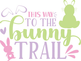 this way to the bunny trail