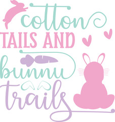 cotton tails and bunny trails