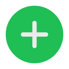 Obraz premium plus flat design icon