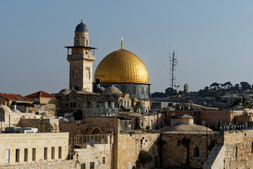 Israel - Jerusalem - Felsendom & Klagemauer