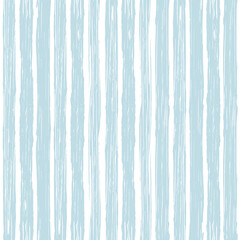 Stripes pattern, summer blue striped seamless vector background, navy brush strokes. pastel grunge stripes, watercolor paintbrush line