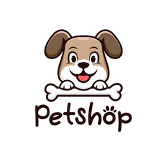 Pet Shop Logo Vector Design Template