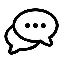 chat line icon