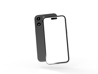 mobile smartphone device digital isolated 3d
