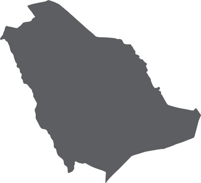 recommend clip art: doodle freehand drawing of saudi arabia map.