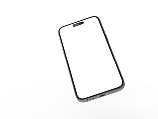 phone 3d illustration mockup smartphone 3d