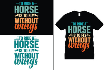 Horse Tshirt design, Funny Horse Lover vector. Use for T-Shirt, mugs, stickers, Cards, etc.