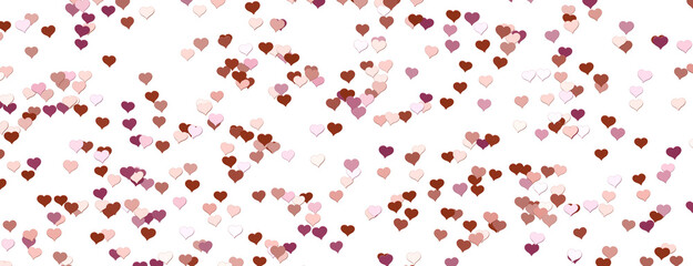 Fototapeta na wymiar Valentine Day Hearts