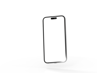 realistic smartphone template mockup for user experience presentation