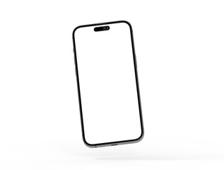 realistic smartphone template mockup for user experience presentation
