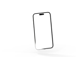 realistic smartphone template mockup for user experience presentation