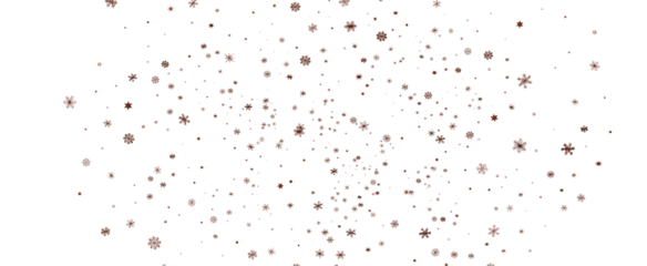 new year pattern. Christmas theme, golden openwork shiny snowflakes, star, 3D rendering.