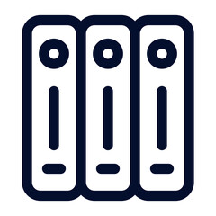 folder line icon