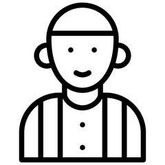 soleh ilustration with outline