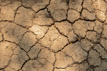 Wall texture soil dry crack pattern of drought lack of water of nature brown old broken background.