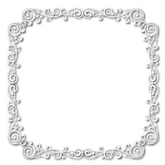 frames in vintage style with elements of ornament, art, pattern, background, texture