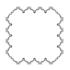 frames in vintage style with elements of ornament, art, pattern, background, texture