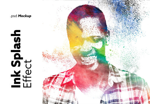 Ink Splash Photo Effect