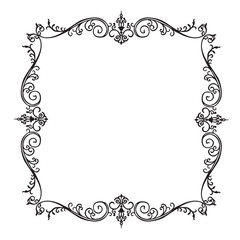 frames in vintage style with elements of ornament, art, pattern, background, texture, Vector illustration eps 10, Art.