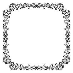 frames in vintage style with elements of ornament, art, pattern, background, texture, Vector illustration eps 10, Art.