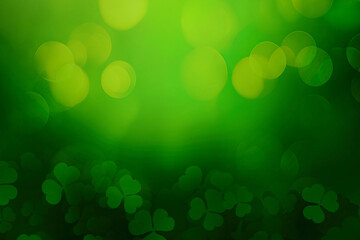 st. patrick's day abstract green background for design colorful abstract background - obrazy, fototapety, plakaty