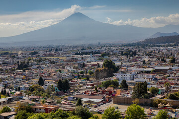 Fototapeta na wymiar Active Volcano Mexico