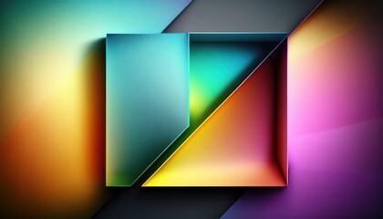 Fototapeta premium Abstract wallpaper with gradient colors background , rectangles