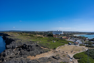 残波岬灯台からの眺望