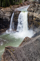 Ram Falls. Ram Falls Provincial Park. Alberta, Canada