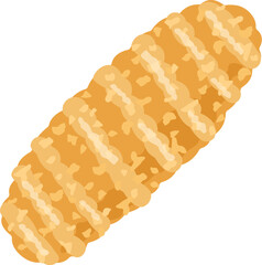 クリスピーチキンのイラスト