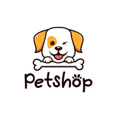 Pet Shop Logo Vector Design Template