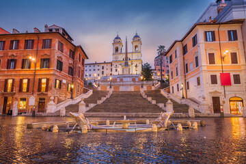 Spanish Steps in Rome, Italy