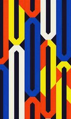 Colorful illustration, Background with lines, wallpaper, flyer 
