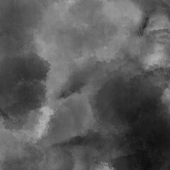 Gray abstract grunge background. Old vintage texture. sky with black and white cloud textured background. Dramatic sky and clouds in Black and White. Watercolor chaotic texture. Abstract texture.
