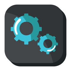 Fototapeta premium settings app icon