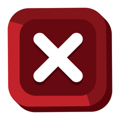 Obraz premium delete app icon