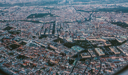 Luftaufnahme von Wien