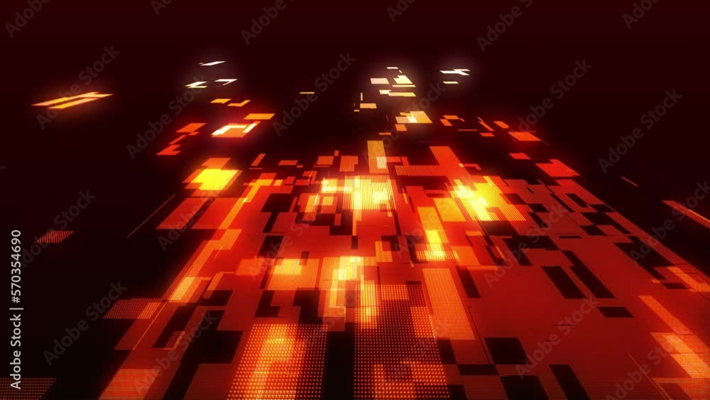 Poster abstract technology background. big data digital code. futuristic dots background. science backgroun