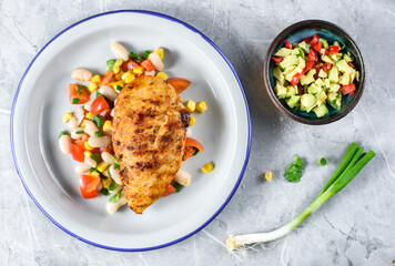 Cajun grilled chicken