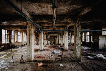 Lostplace - zerstörte Fabrik