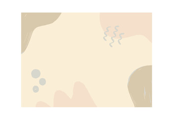 vector abstract shapes background, diary sheet, , Doodle elements, diary and notebook stickers, 