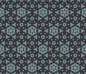 Geometric pattern. Seamless vector background. Ethnic graphic design.