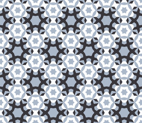 Geometric pattern. Seamless vector background. Ethnic graphic design.