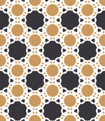 Geometric pattern. Seamless vector background. Ethnic graphic design.