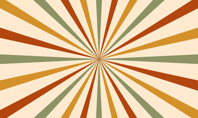 Retro groovy background. Abstract colourful and textured wavy shapes design.