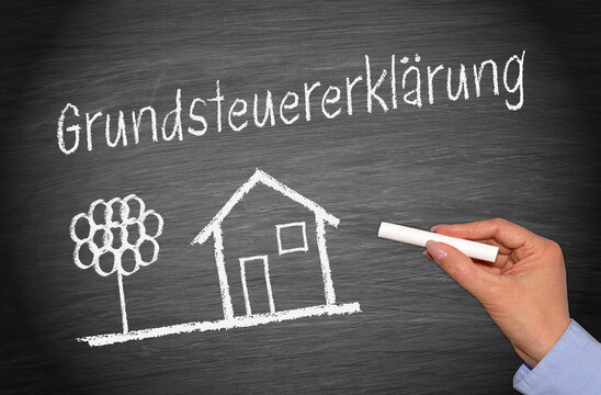 Grundsteuer Erklärung für das Haus oder Immobilie